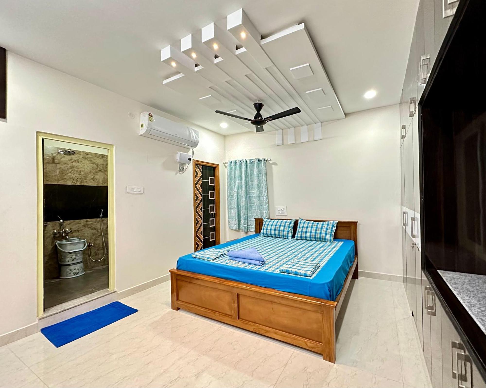 Truelife - 3Bhk Ac Apartments For Large Family - Best Location - Direct Flyover To Alipiri Gate - Walk To Ps4 Veg Restaurant - Modular Kitchen - Super Fast Wifi - Android Tv - 250 Jio Channels - Easy Access To All Temples - Top Service With Lots Of L Tirupati Esterno foto